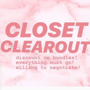 EVERYTHING MUST GO! BUNDLES EQUAL DEALS